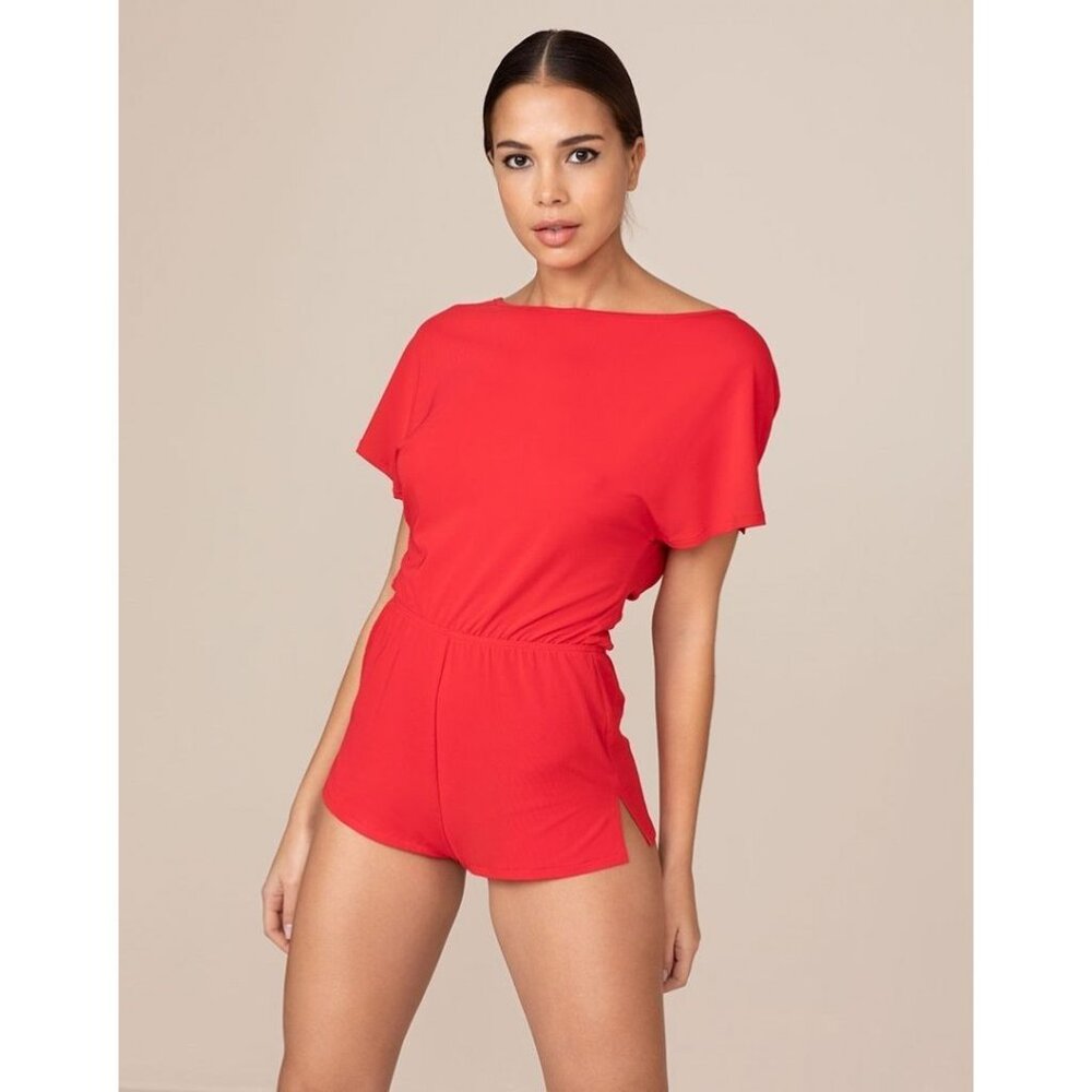 Agent Provocateur Zofia Red Romper UK10 Medium NWT